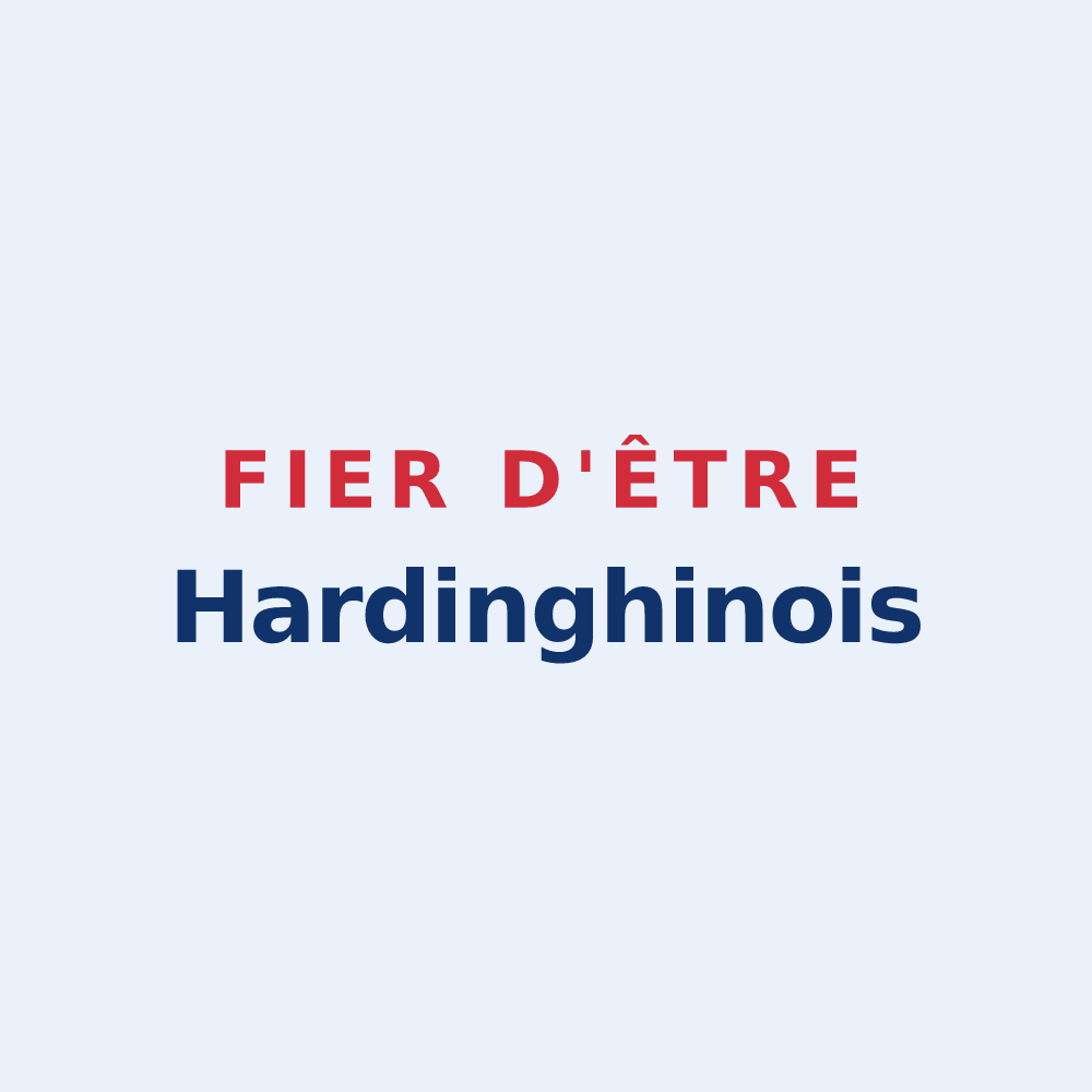 Sticker « Fier d'être Hardinghinois » — design pour Hardinghen