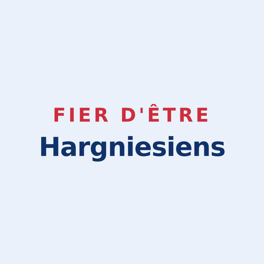 Sticker « Fier d'être Hargniesiens » — design pour Hargnies