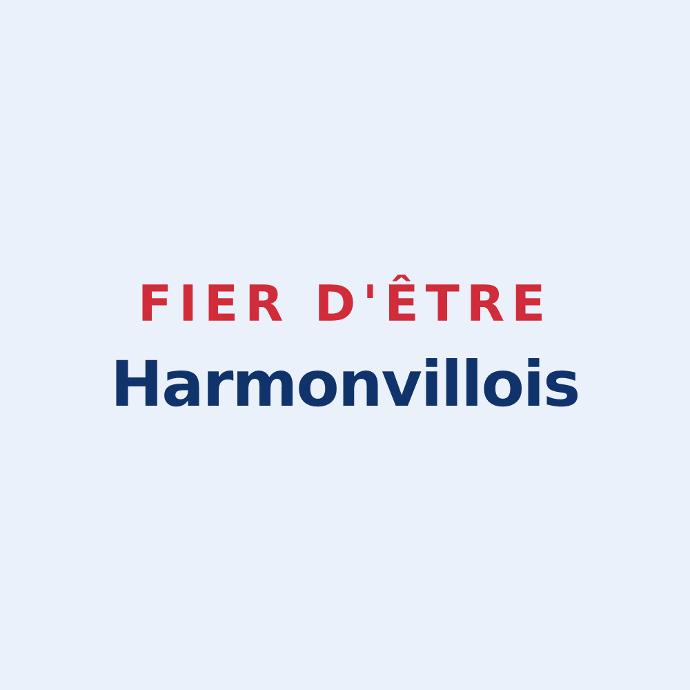 Sticker « Fier d'être Harmonvillois » — design pour Harmonville