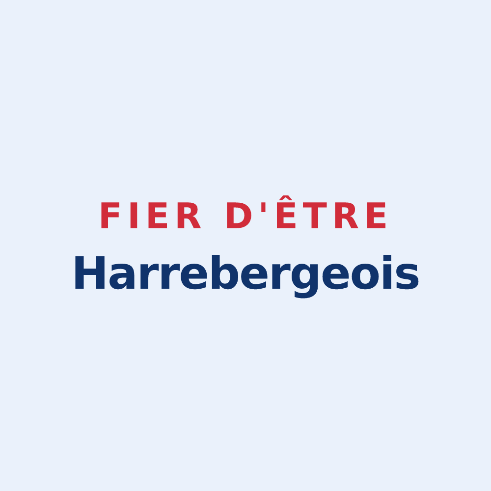 Sticker « Fier d'être Harrebergeois » — design pour Harreberg