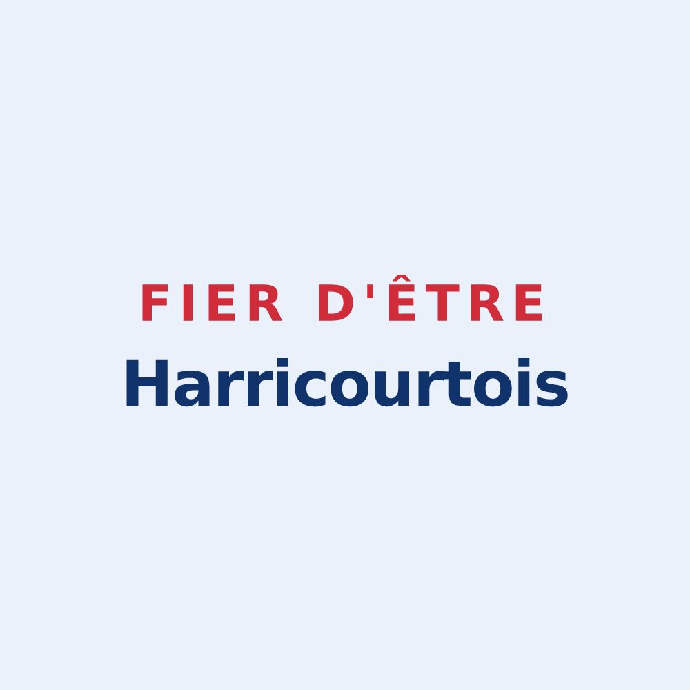 Sticker « Fier d'être Harricourtois » — design pour Harricourt