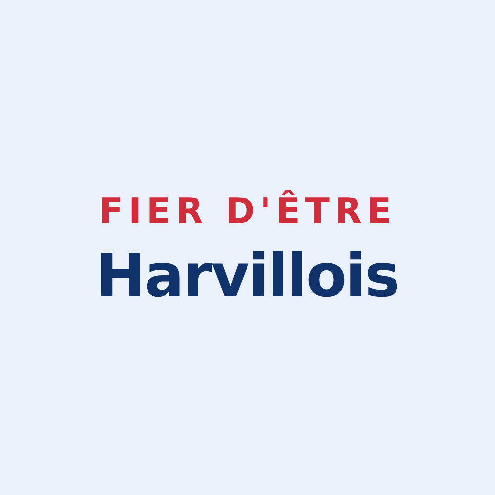Sticker « Fier d'être Harvillois » — design pour Harville