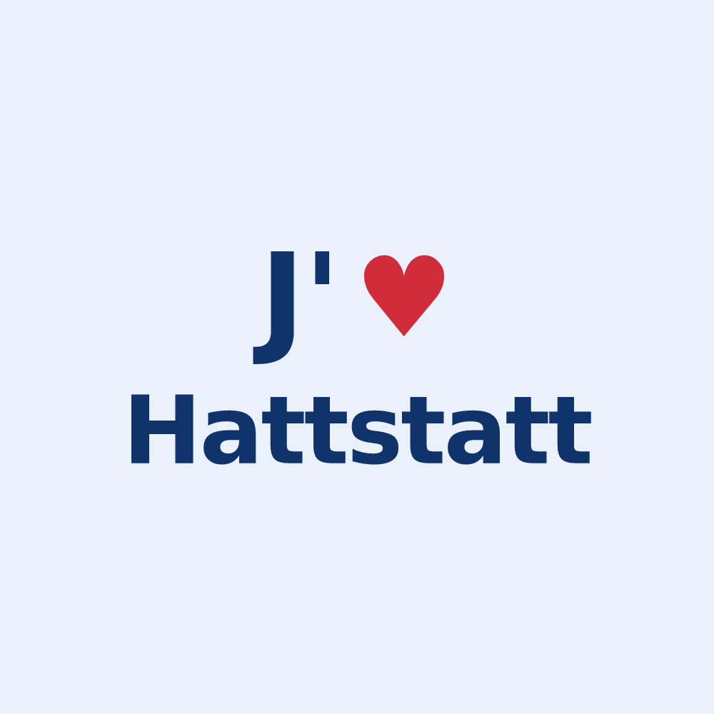 Sticker personnalisé Hattstatt — design J'aime Hattstatt