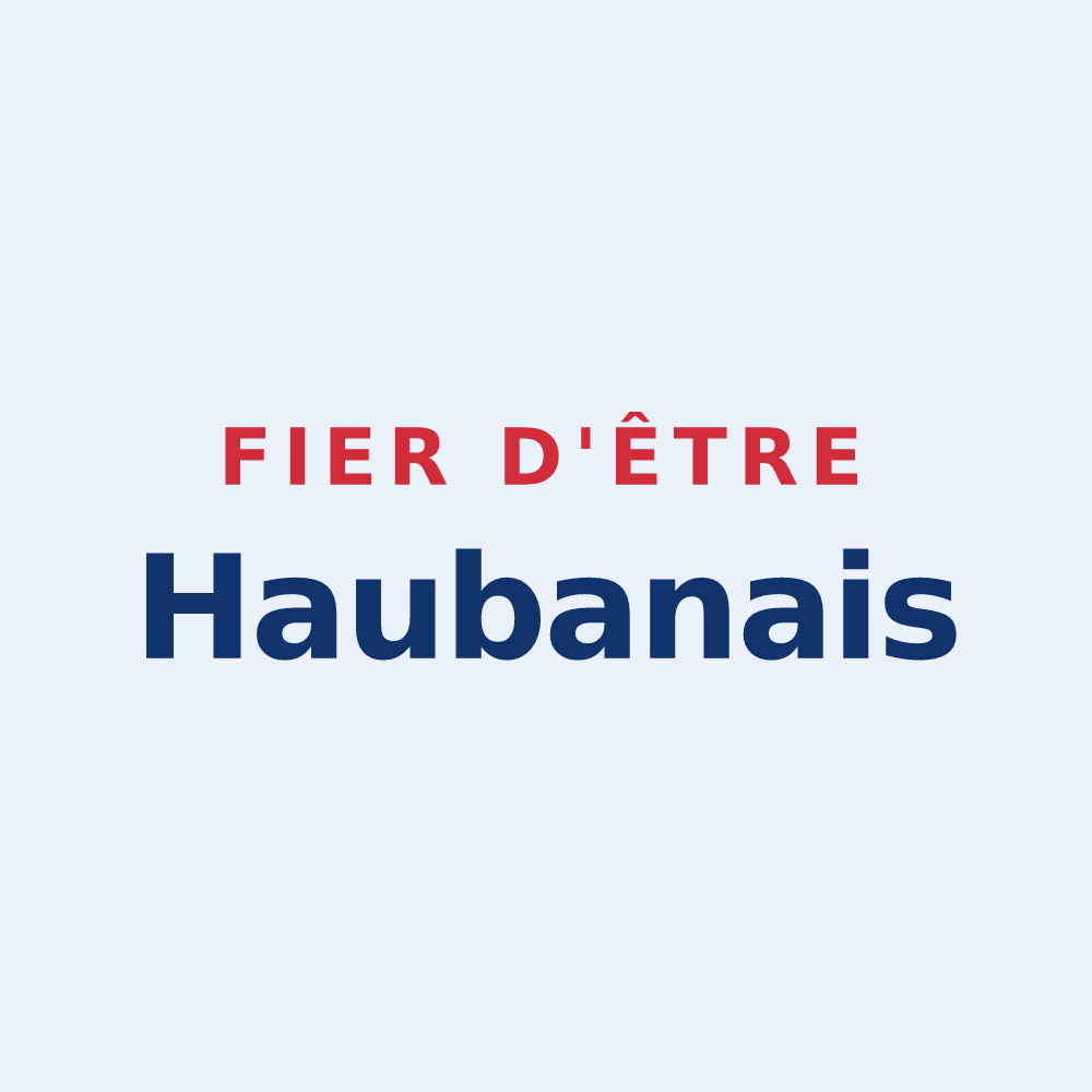 Sticker « Fier d'être Haubanais » — design pour Hauban