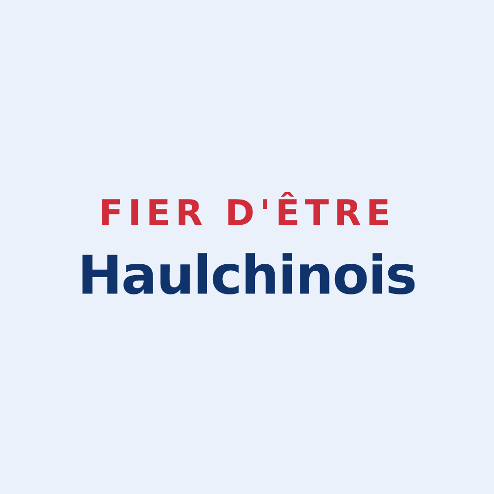 Sticker « Fier d'être Haulchinois » — design pour Haulchin