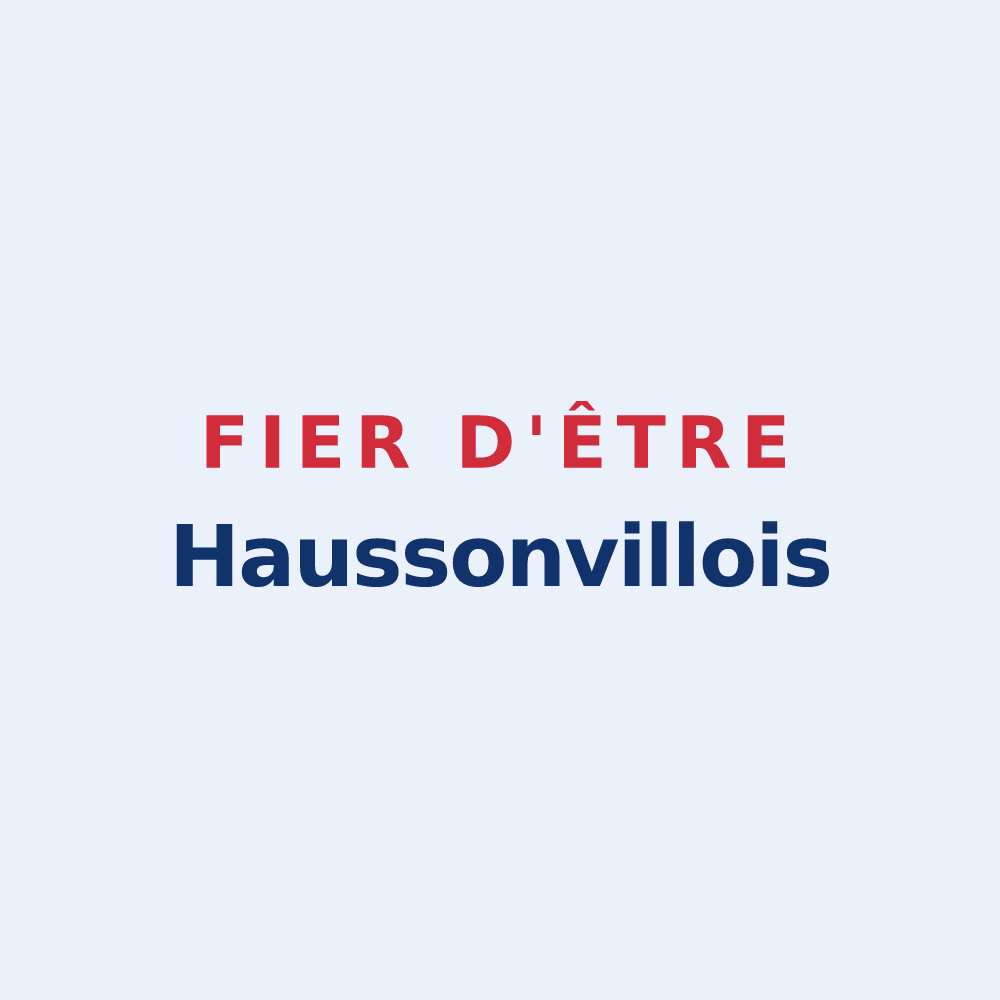 Sticker « Fier d'être Haussonvillois » — design pour Haussonville