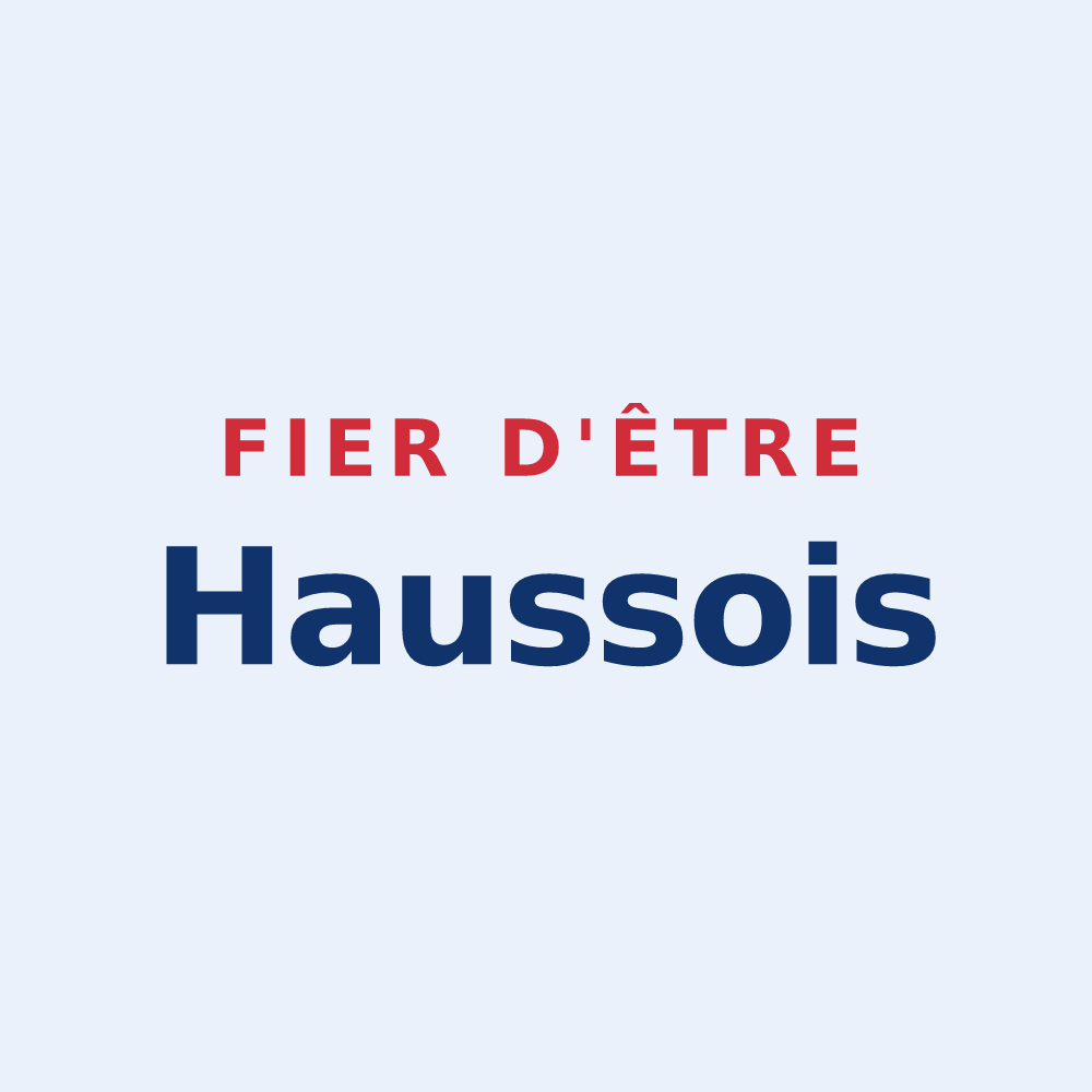 Sticker « Fier d'être Haussois » — design pour Haussy