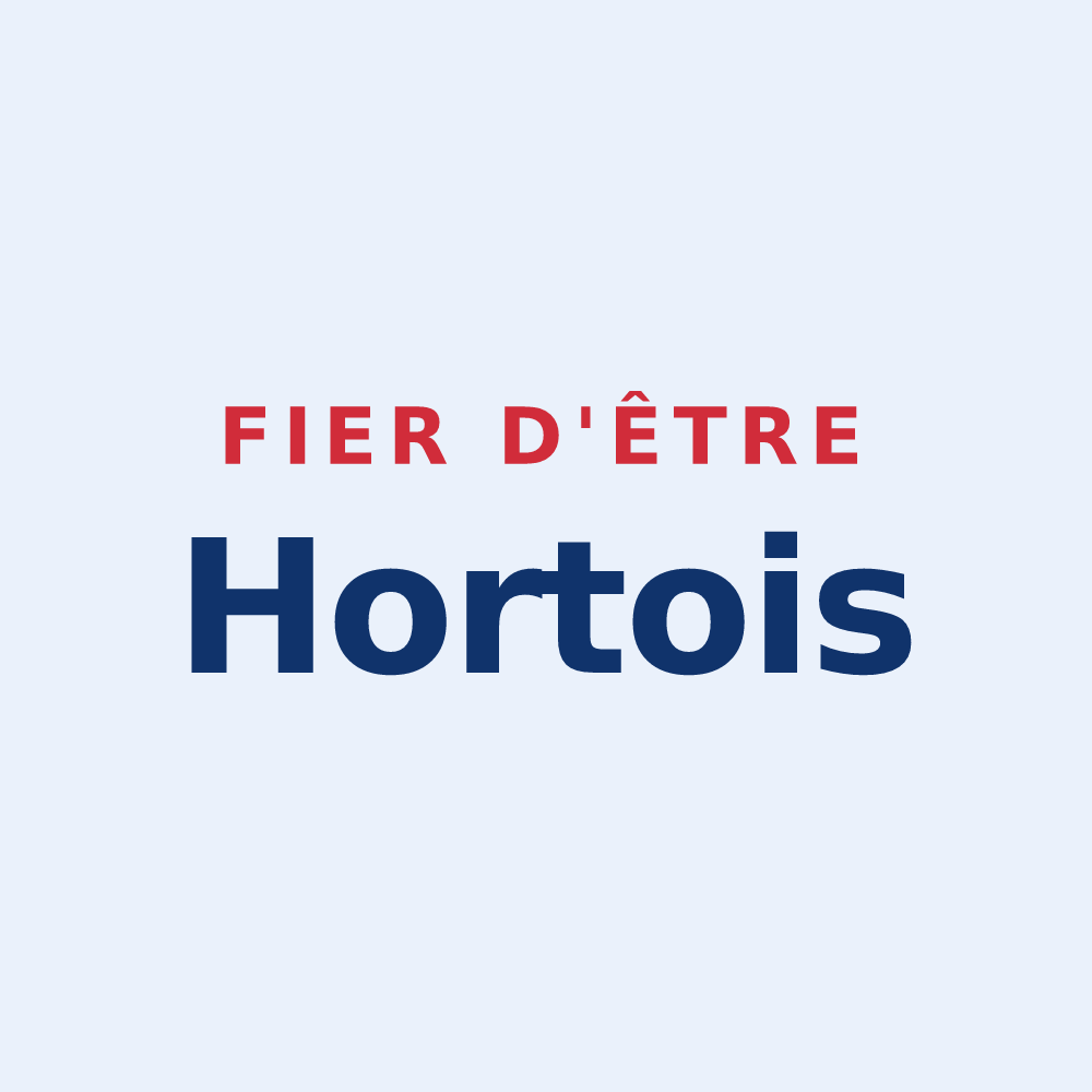 Sticker « Fier d'être Hortois » — design pour Haute-Amance