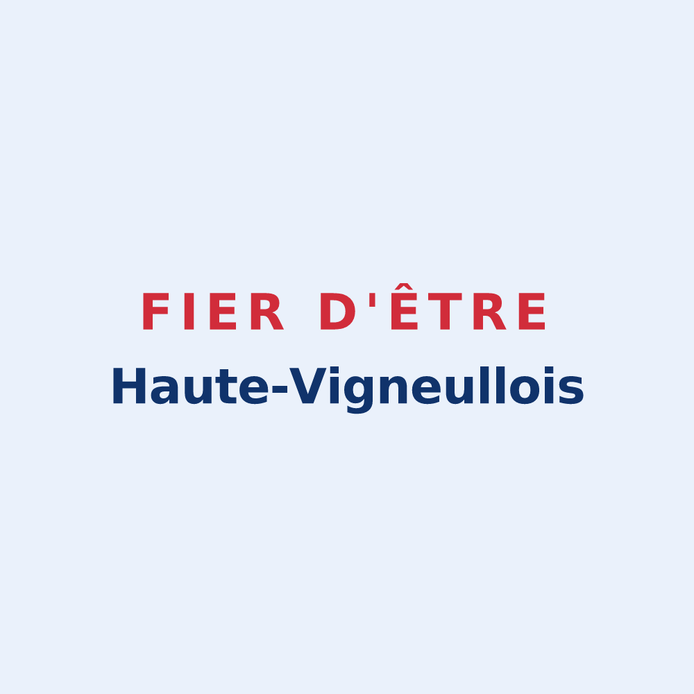 Sticker « Fier d'être Haute-Vigneullois » — design pour Haute-Vigneulles