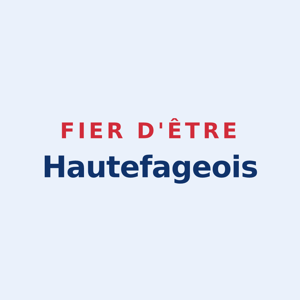 Sticker « Fier d'être Hautefageois » — design pour Hautefage