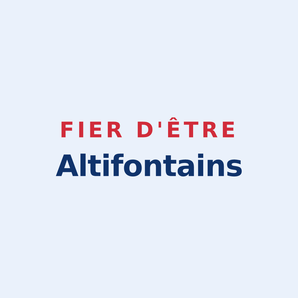 Sticker « Fier d'être Altifontains » — design pour Hautefontaine
