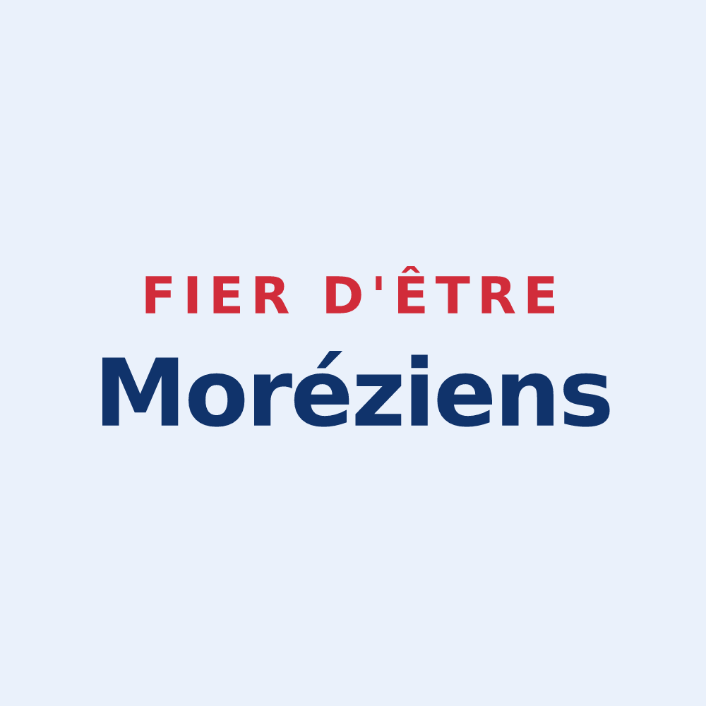 Sticker « Fier d'être Moréziens » — design pour Hauts de Bienne