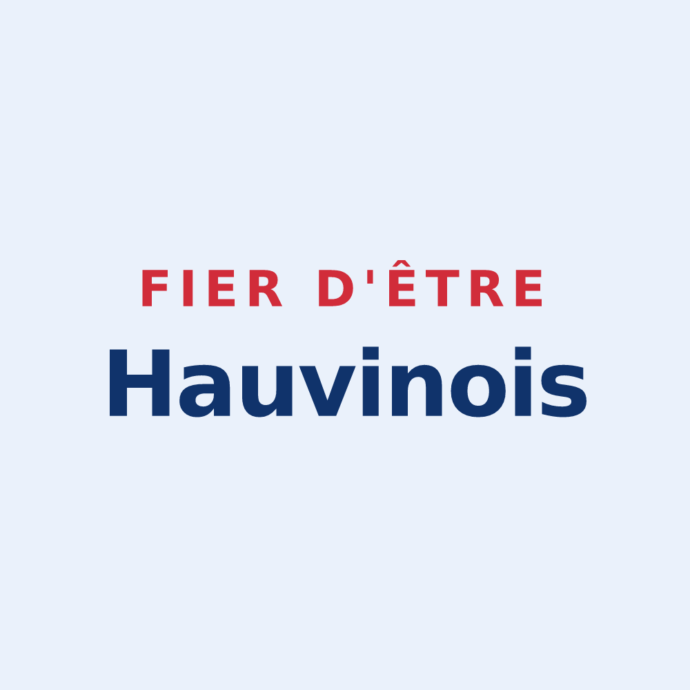 Sticker « Fier d'être Hauvinois » — design pour Hauviné