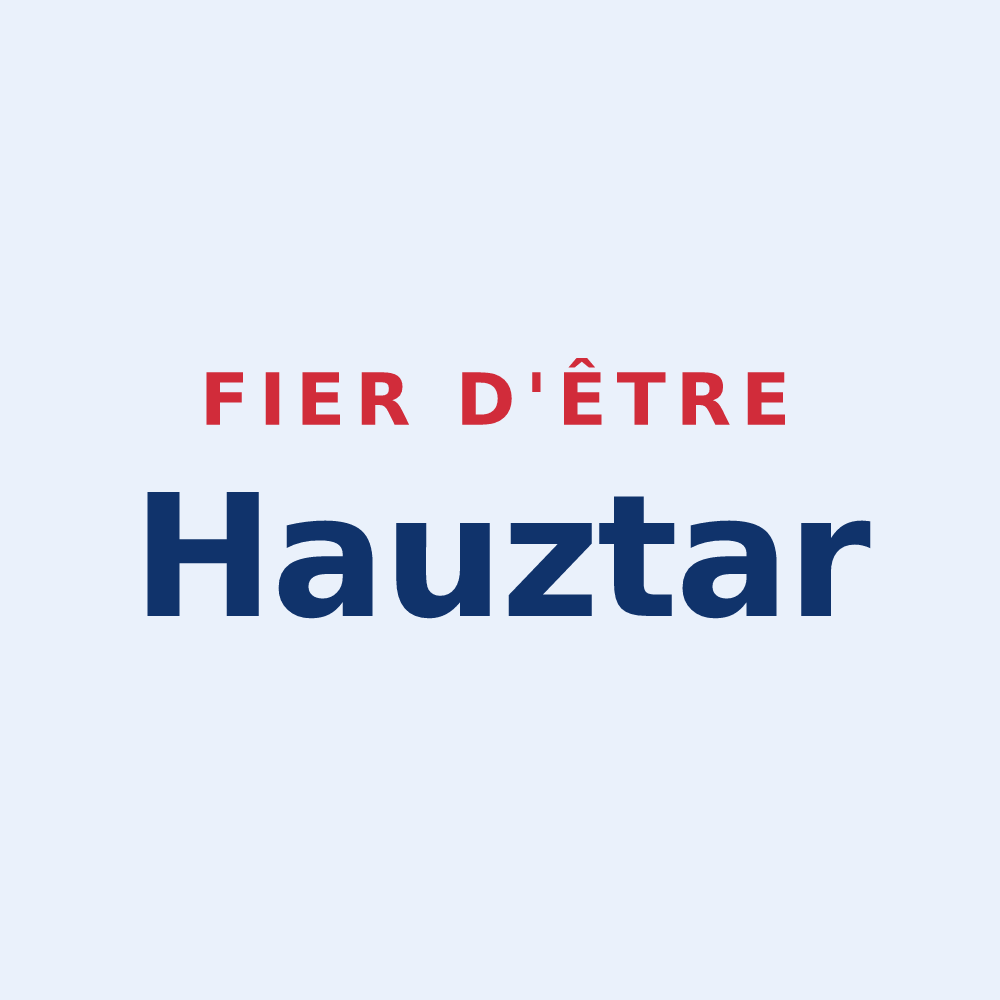 Sticker « Fier d'être Hauztar » — design pour Haux