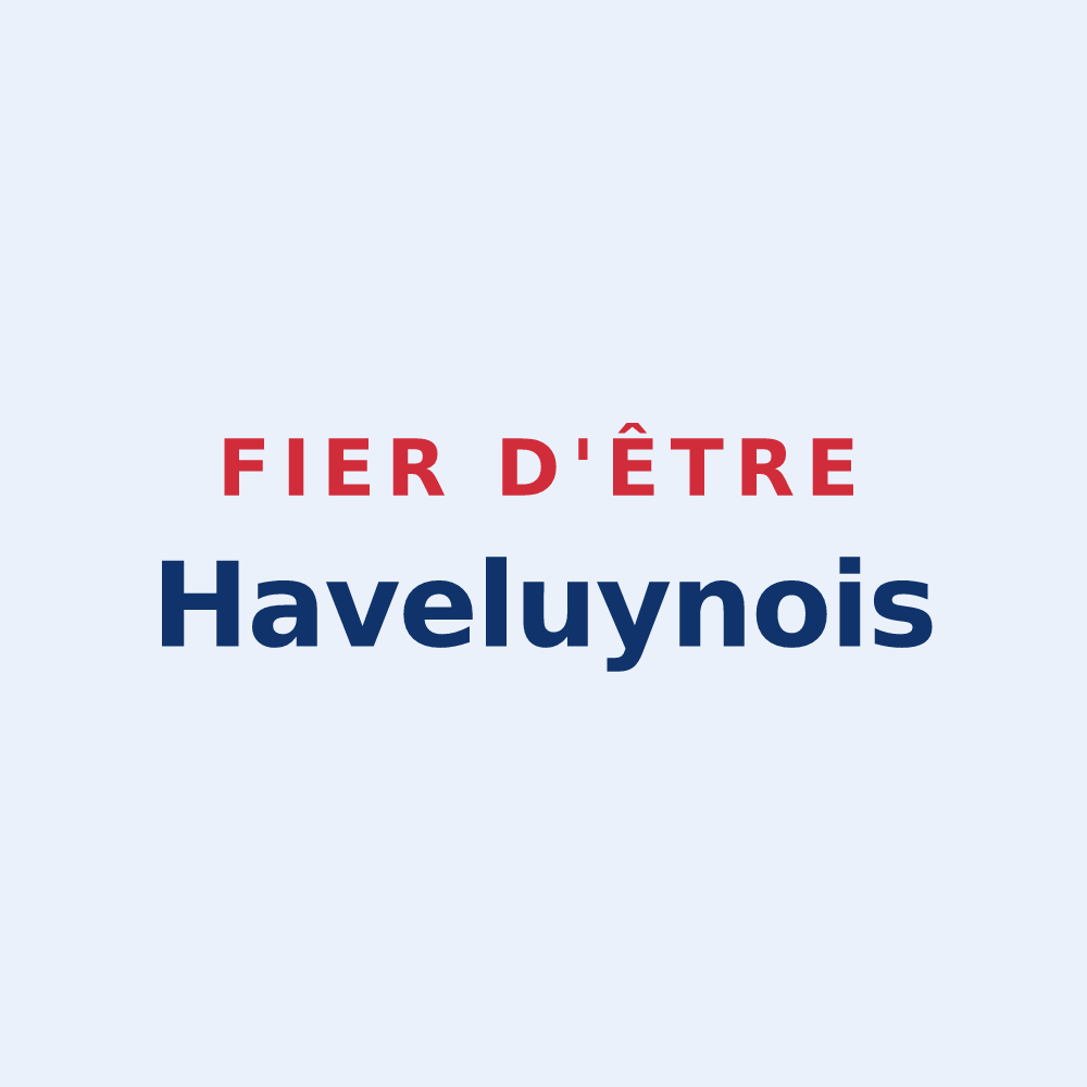 Sticker « Fier d'être Haveluynois » — design pour Haveluy