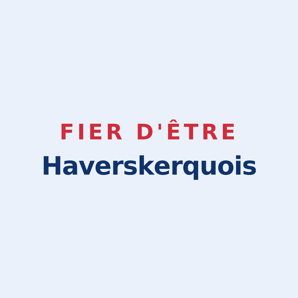 Sticker « Fier d'être Haverskerquois » — design pour Haverskerque