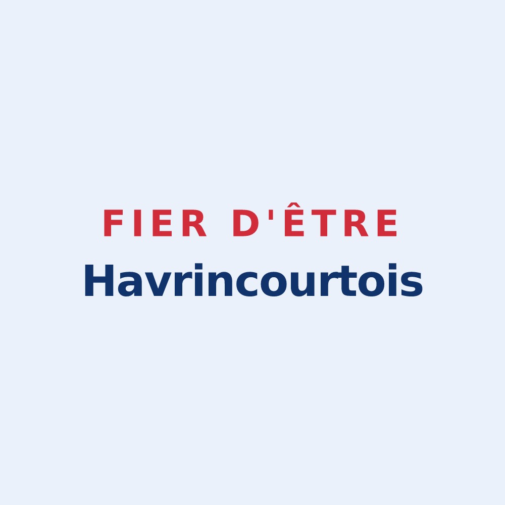 Sticker « Fier d'être Havrincourtois » — design pour Havrincourt