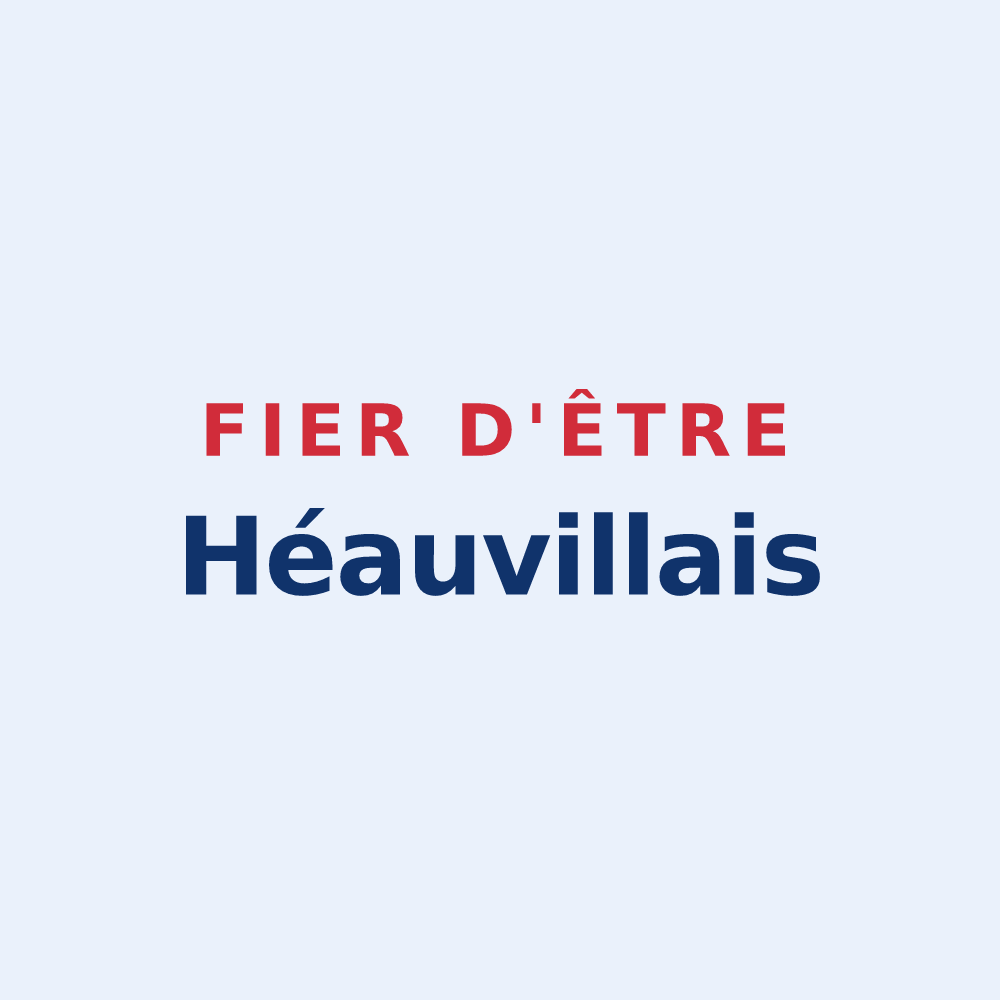 Sticker « Fier d'être Héauvillais » — design pour Héauville