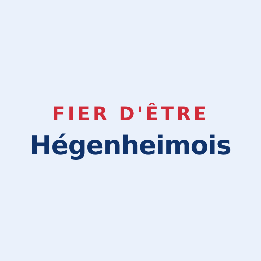 Sticker « Fier d'être Hégenheimois » — design pour Hégenheim