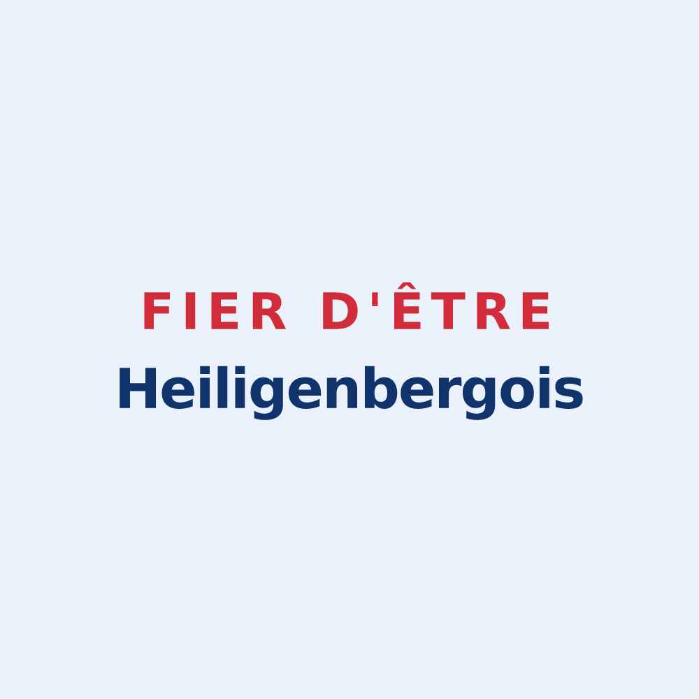 Sticker « Fier d'être Heiligenbergois » — design pour Heiligenberg