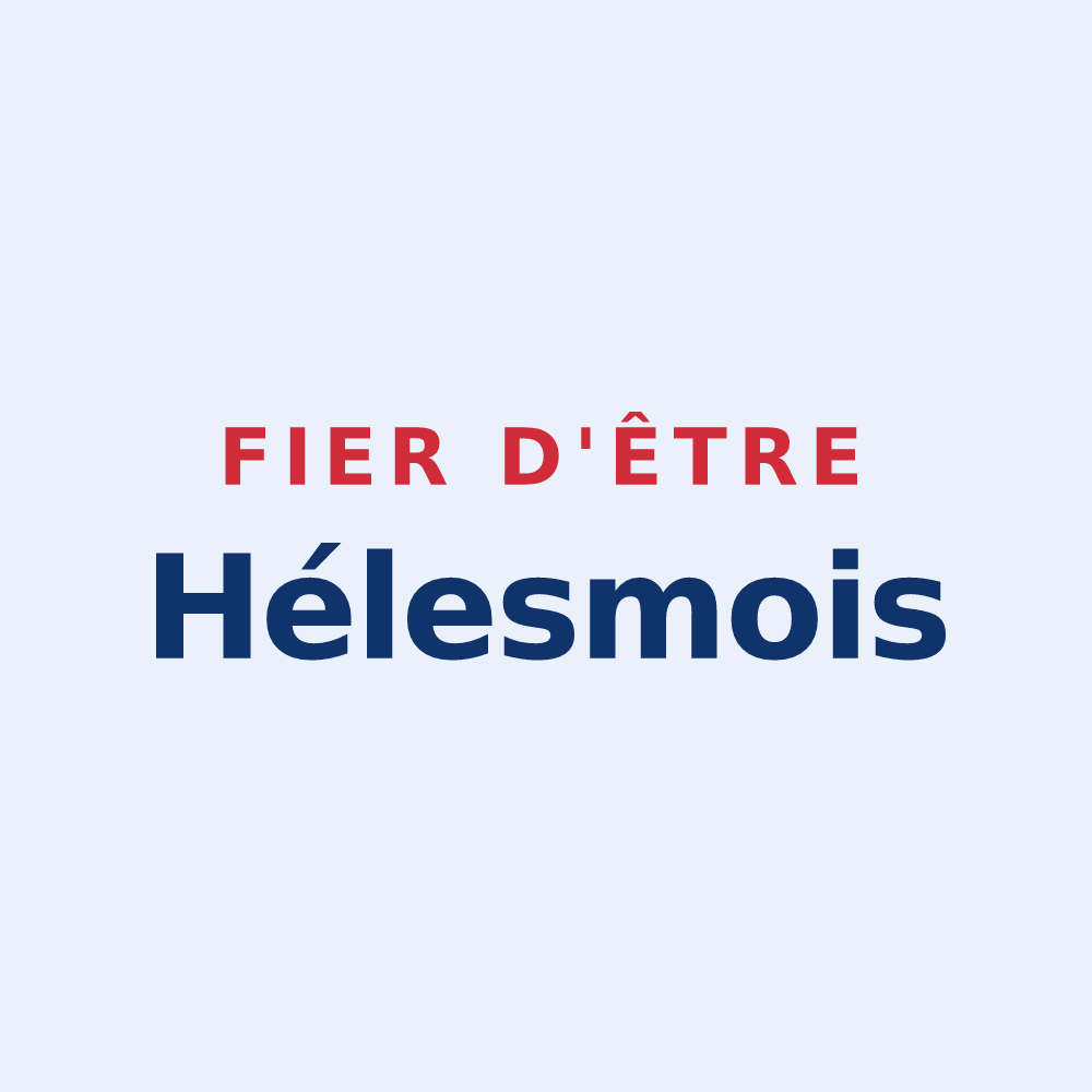 Sticker « Fier d'être Hélesmois » — design pour Hélesmes