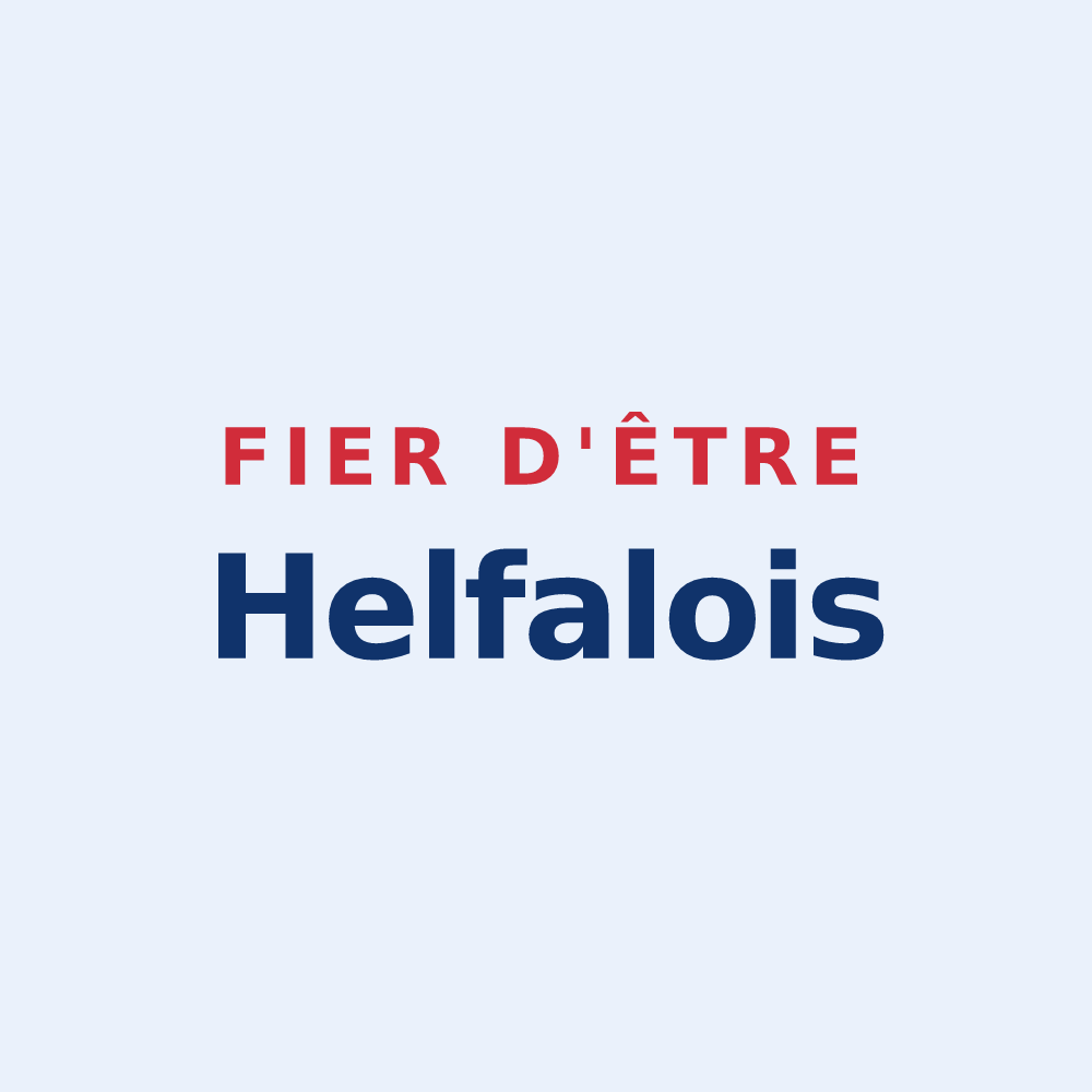Sticker « Fier d'être Helfalois » — design pour Helfaut