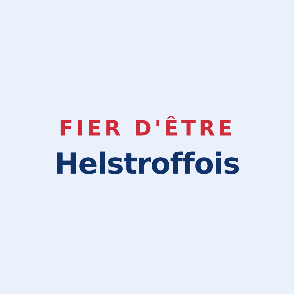 Sticker « Fier d'être Helstroffois » — design pour Helstroff