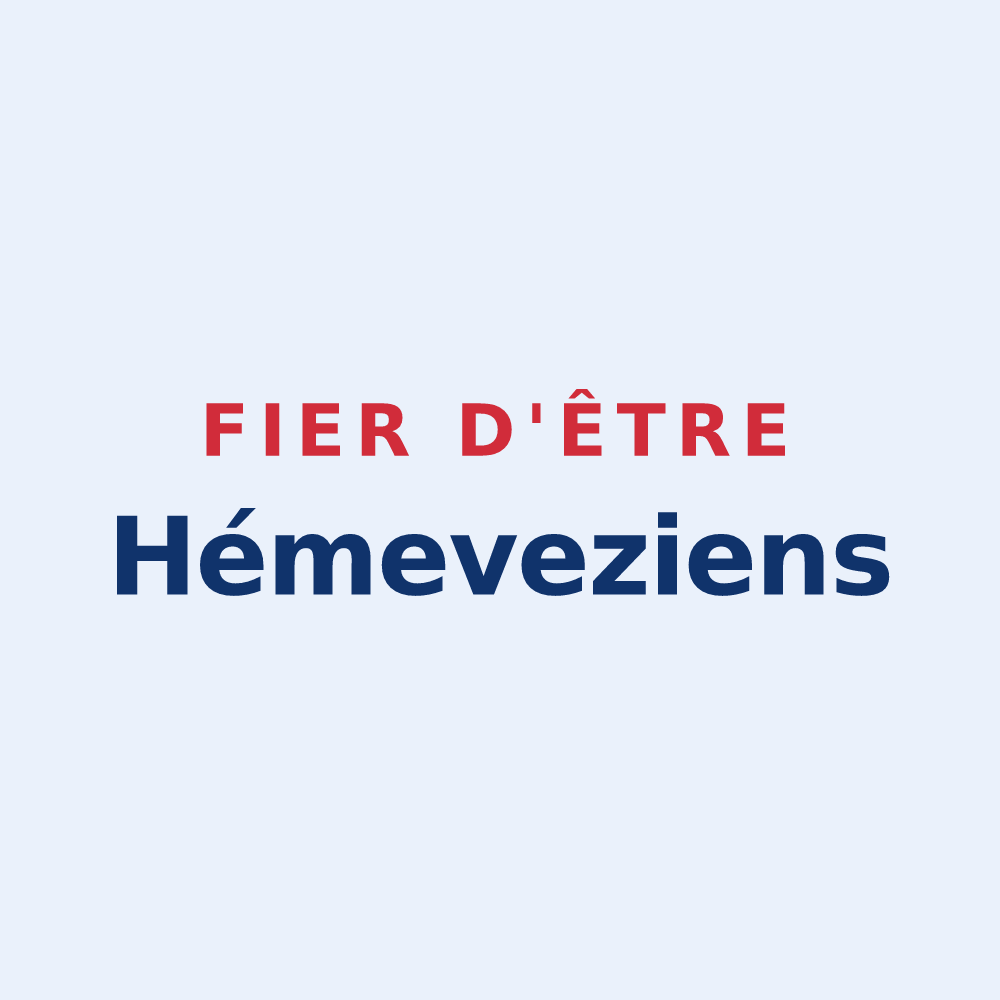 Sticker « Fier d'être Hémeveziens » — design pour Hémevez