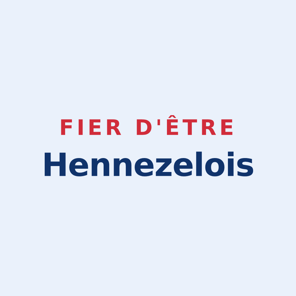 Sticker « Fier d'être Hennezelois » — design pour Hennezel