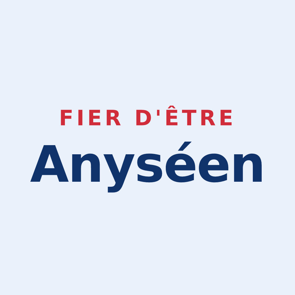 Sticker « Fier d'être Anyséen » — design pour Hennezis