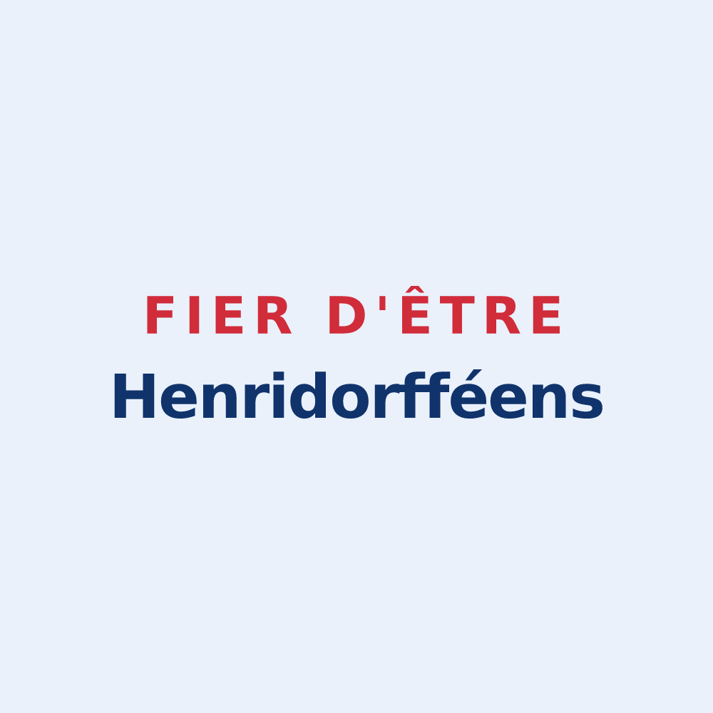 Sticker « Fier d'être Henridorfféens » — design pour Henridorff