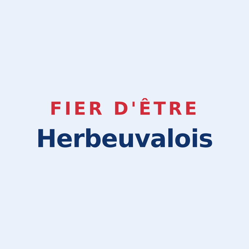 Sticker « Fier d'être Herbeuvalois » — design pour Herbeuval