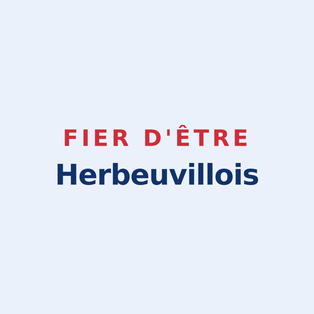 Sticker « Fier d'être Herbeuvillois » — design pour Herbeuville
