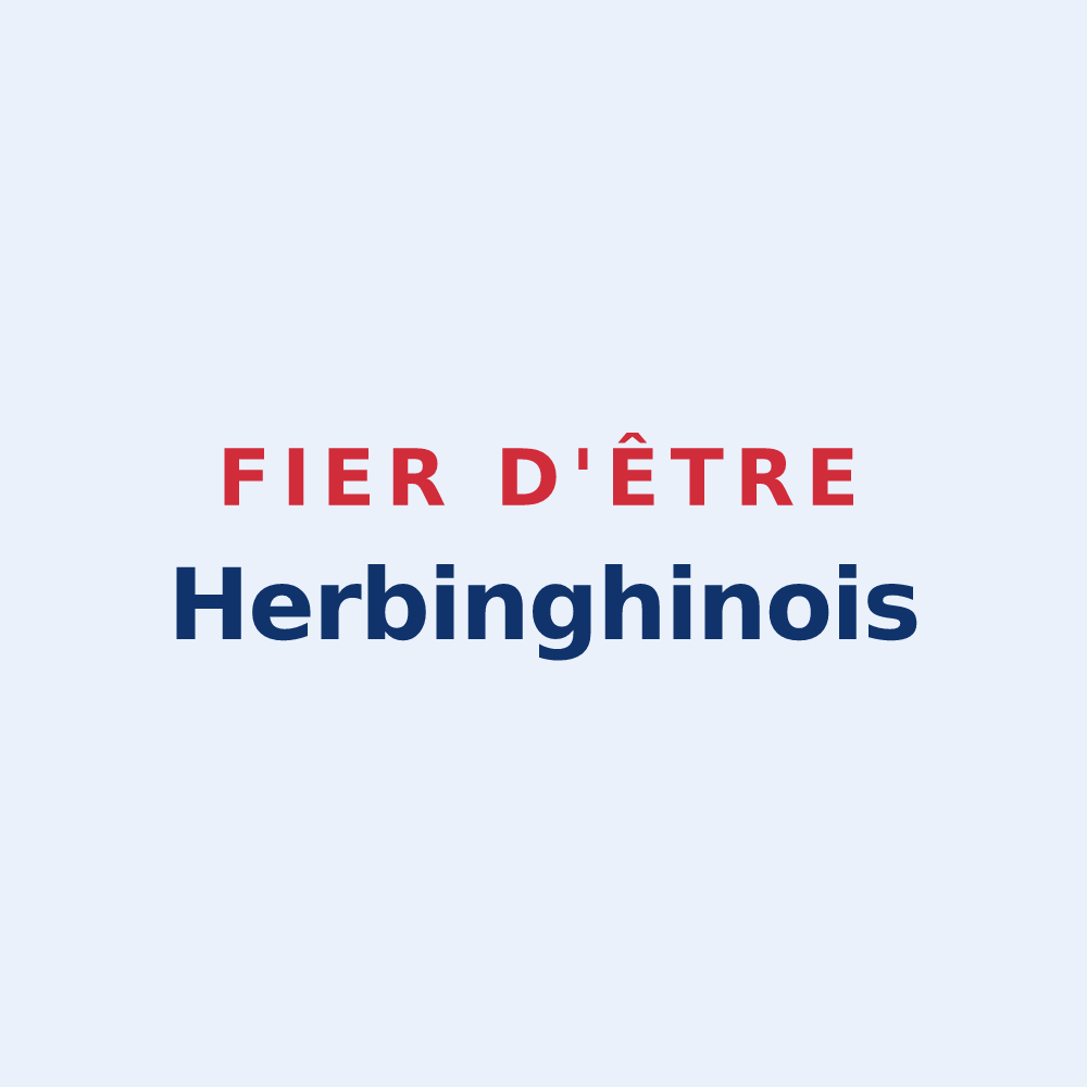 Sticker « Fier d'être Herbinghinois » — design pour Herbinghen