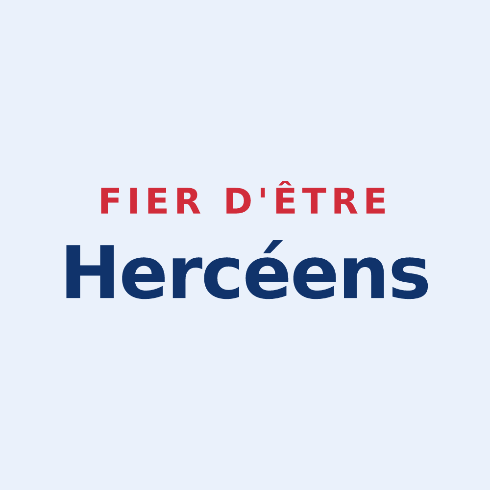 Sticker « Fier d'être Hercéens » — design pour Hercé