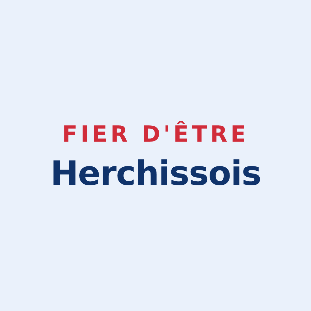 Sticker « Fier d'être Herchissois » — design pour Herchies