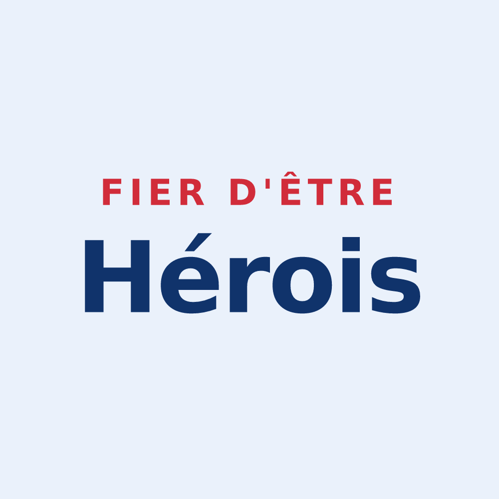 Sticker « Fier d'être Hérois » — design pour Hères