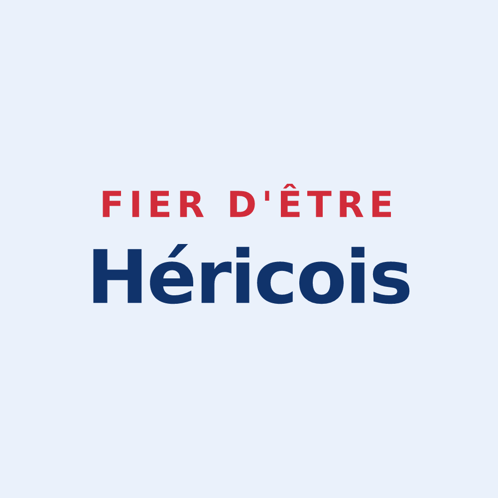 Sticker « Fier d'être Héricois » — design pour Héric
