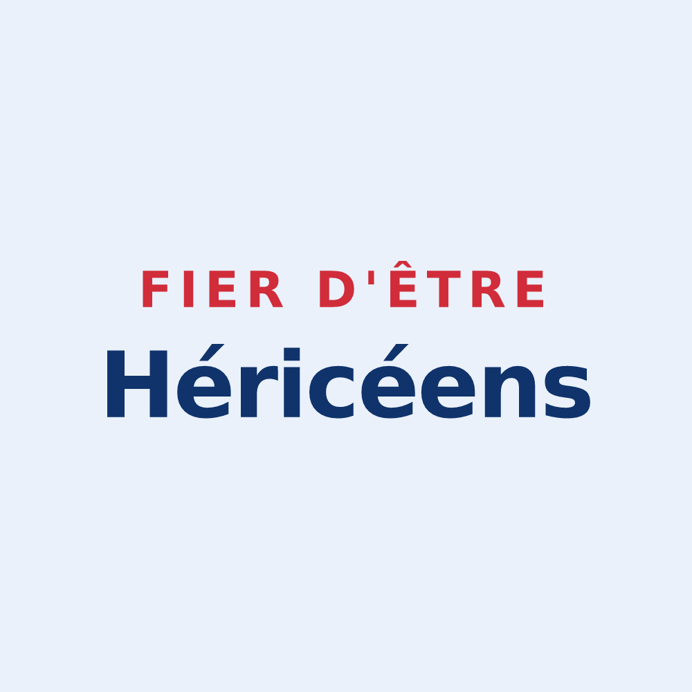 Sticker « Fier d'être Héricéens » — design pour Héricy