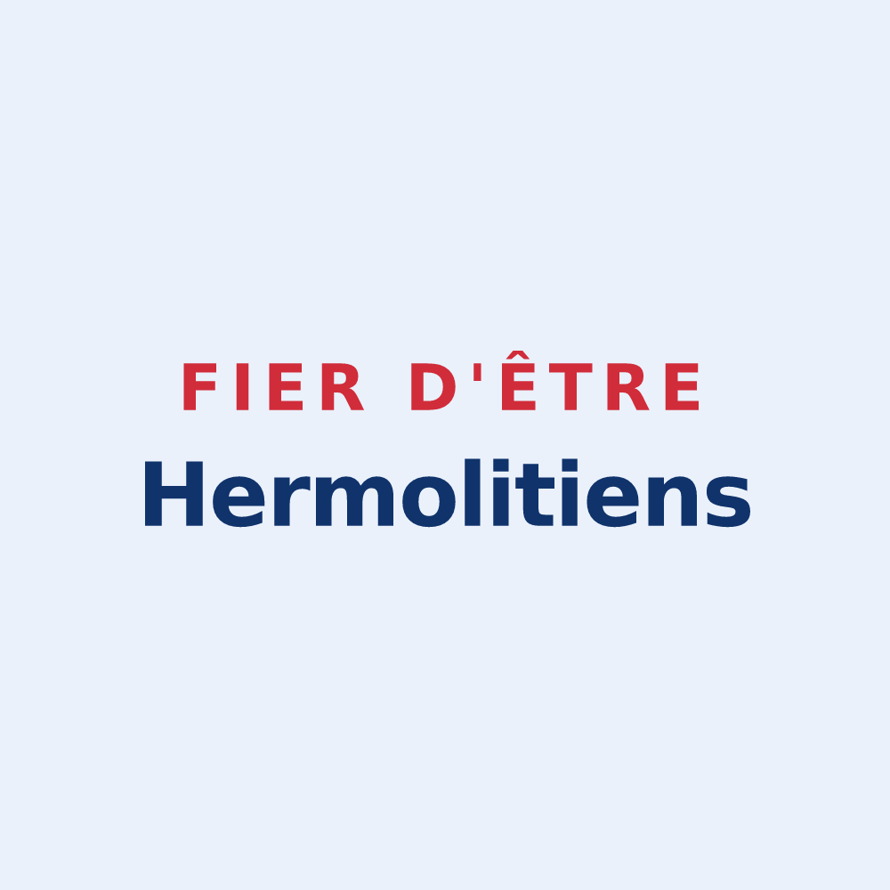 Sticker « Fier d'être Hermolitiens » — design pour Hermeray