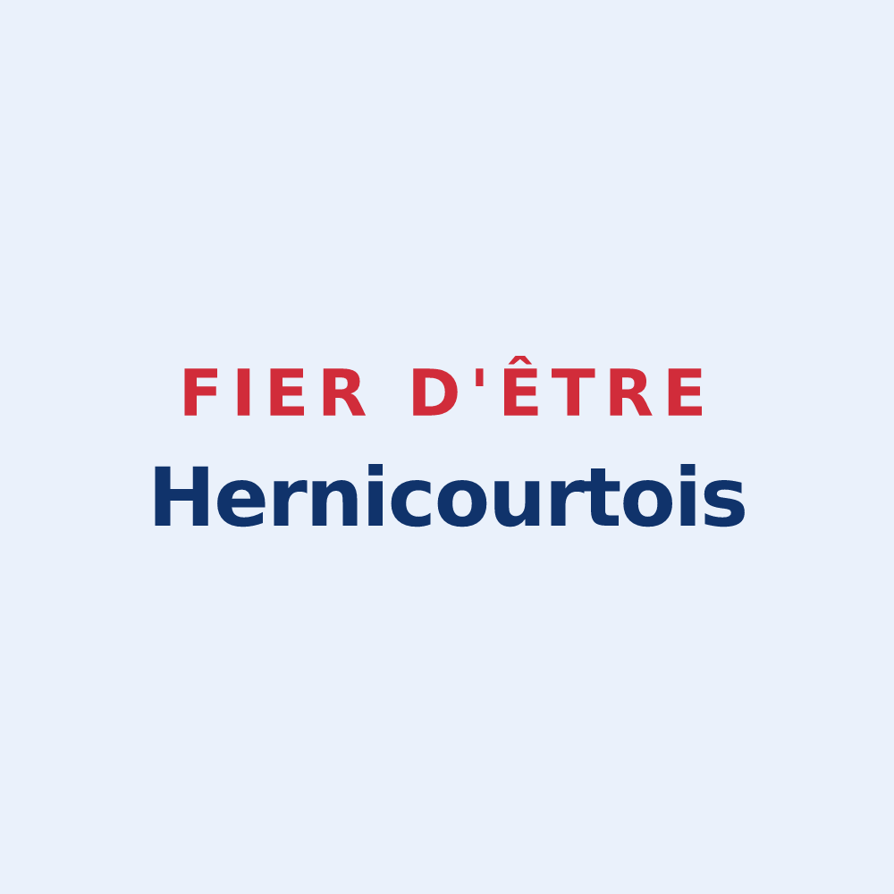 Sticker « Fier d'être Hernicourtois » — design pour Hernicourt