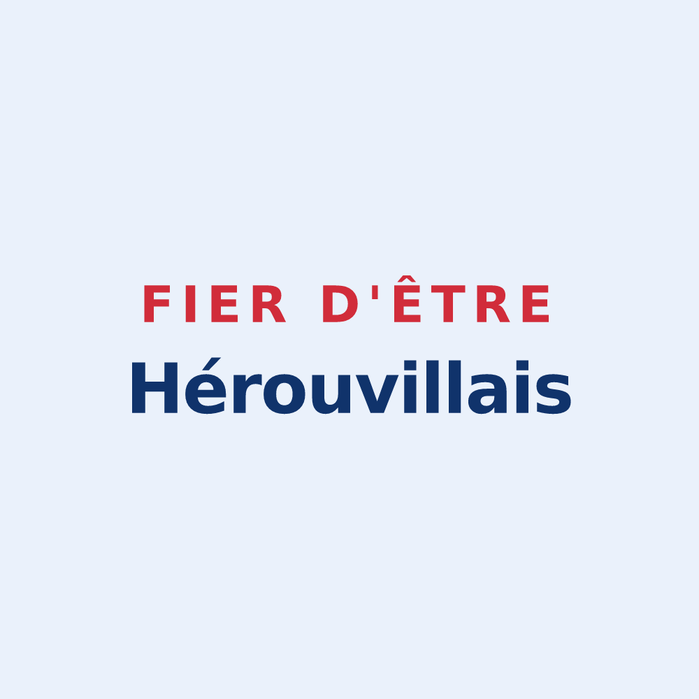 Sticker « Fier d'être Hérouvillais » — design pour Hérouville-Saint-Clair