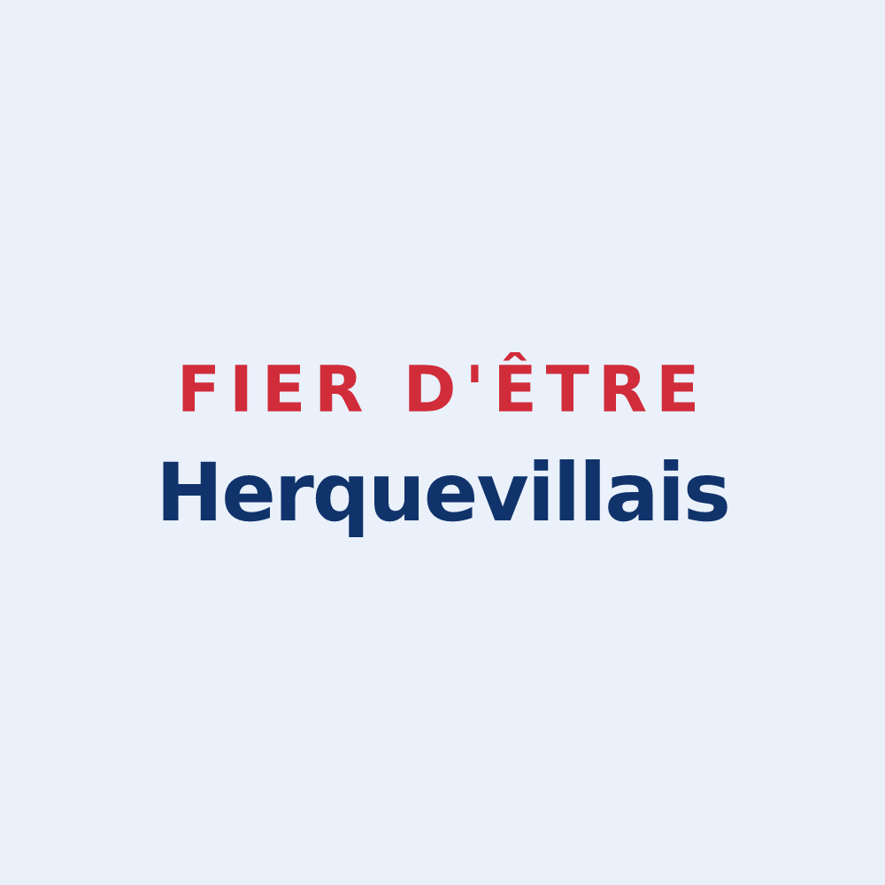 Sticker « Fier d'être Herquevillais » — design pour Herqueville