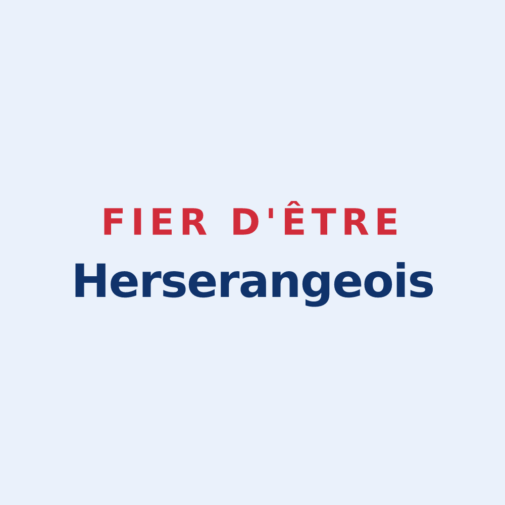 Sticker « Fier d'être Herserangeois » — design pour Herserange
