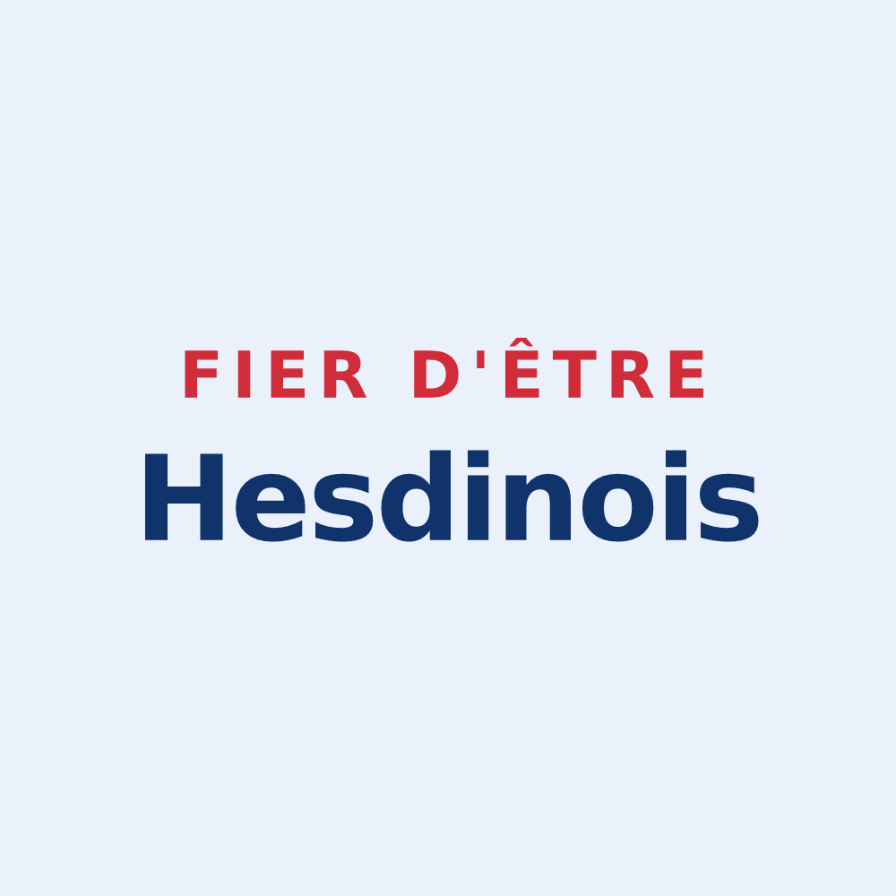 Sticker « Fier d'être Hesdinois » — design pour Hesdin-l'Abbé