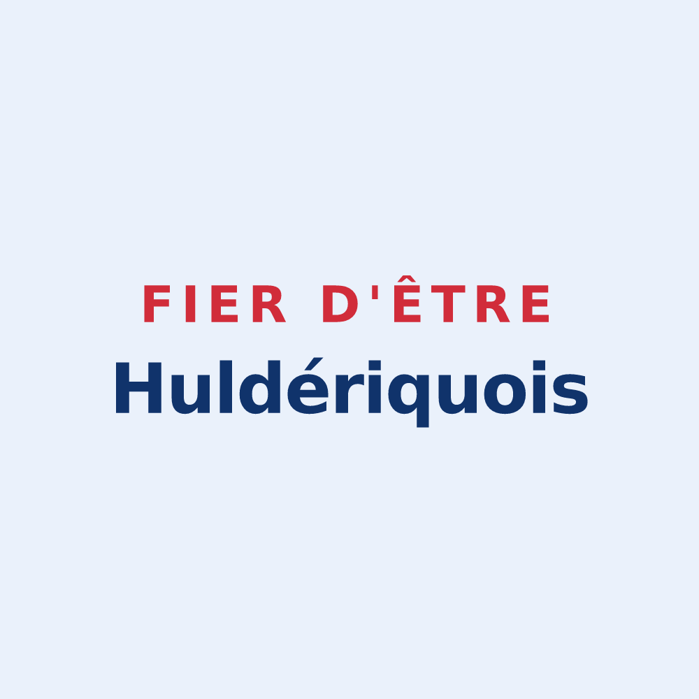 Sticker « Fier d'être Huldériquois » — design pour Heutrégiville