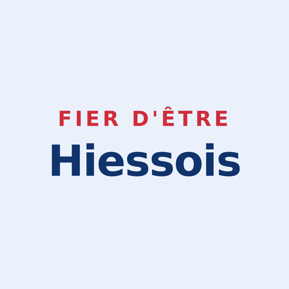 Sticker « Fier d'être Hiessois » — design pour Hiesse