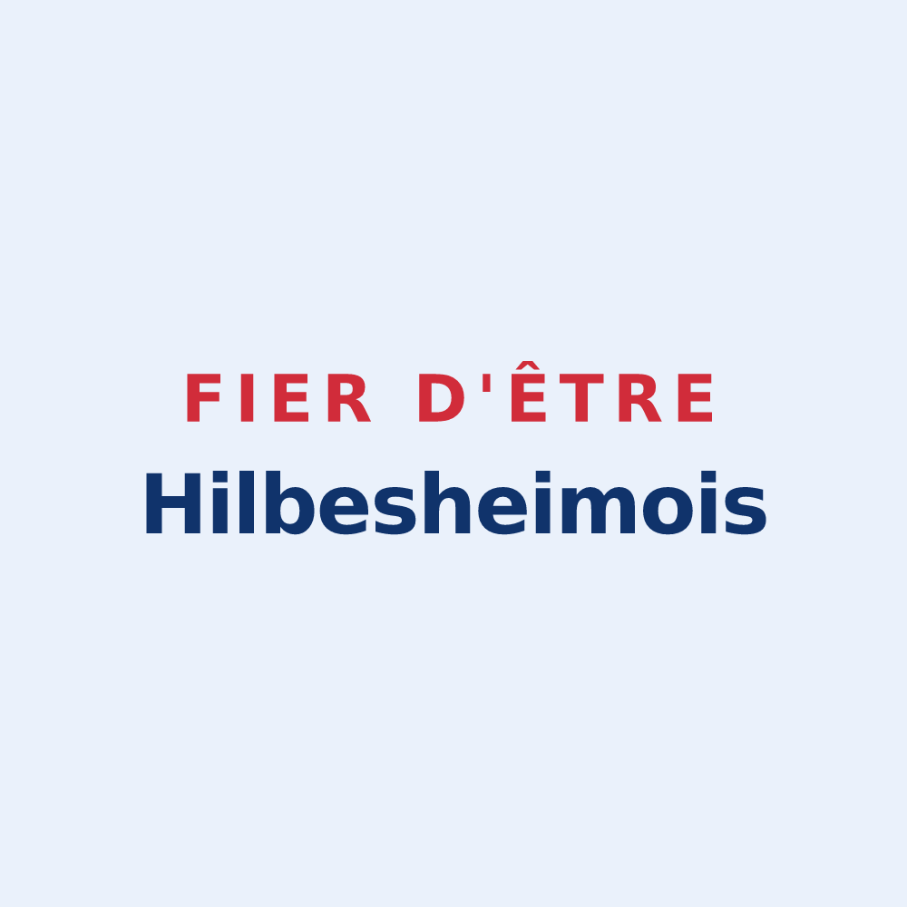 Sticker « Fier d'être Hilbesheimois » — design pour Hilbesheim