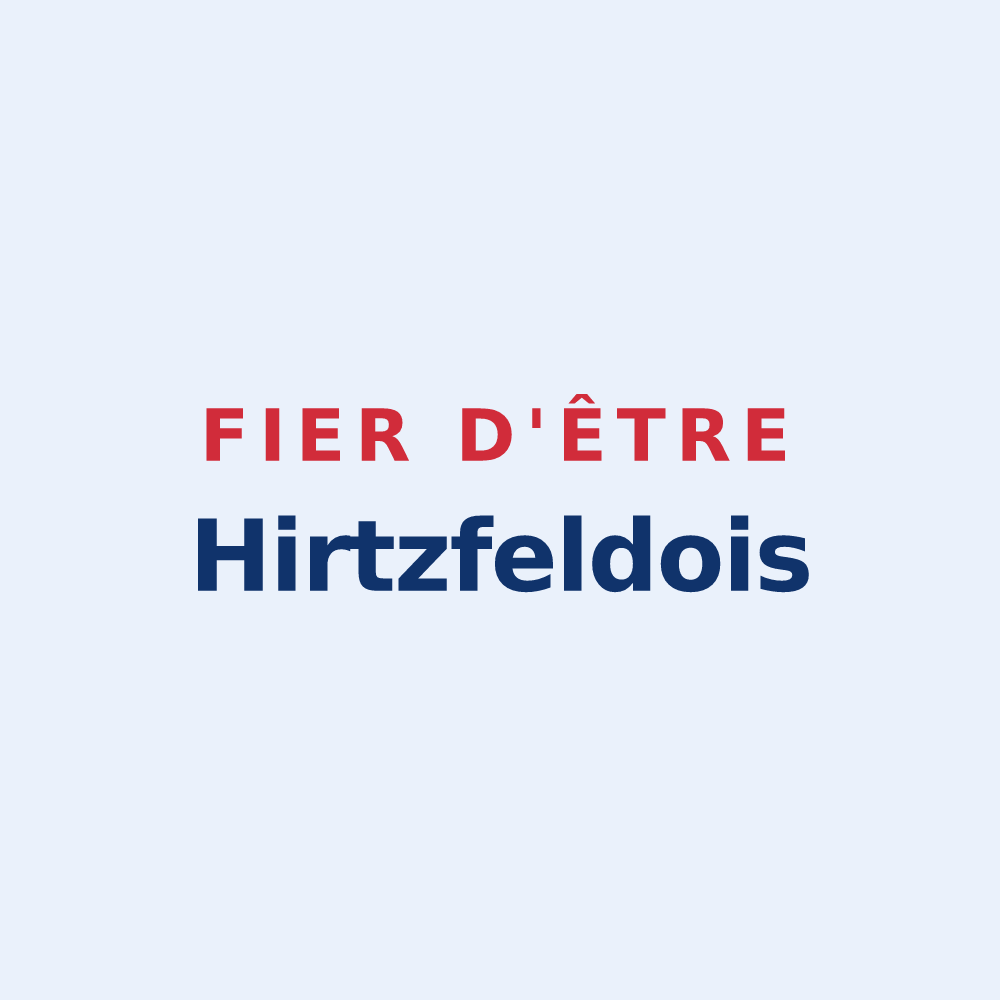 Sticker « Fier d'être Hirtzfeldois » — design pour Hirtzfelden