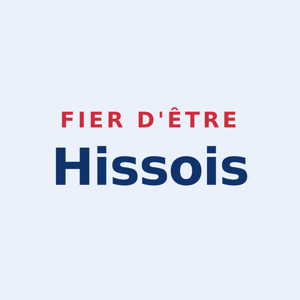 Sticker « Fier d'être Hissois » — design pour His